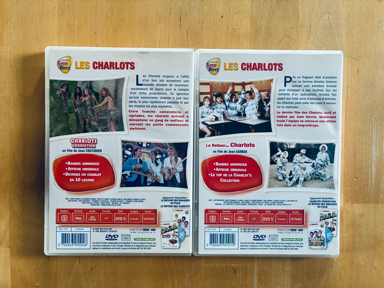 Lot 2 DVD cultas Los Charlots: Charlots Connection y El regreso de los Charlots. – photo 3